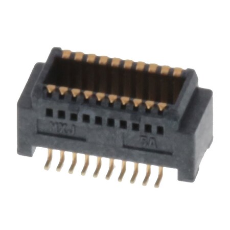 Molex Board To Board & Mezzanine Connectors .5Mm 2R Vert 20P Plg Smt W/O Sldr Tab 539160208